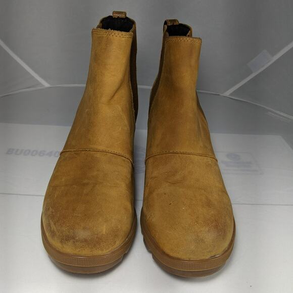 lightly worn Women’s tan leather Joan of Arctic™ Wedge II - Picture 4 of 10